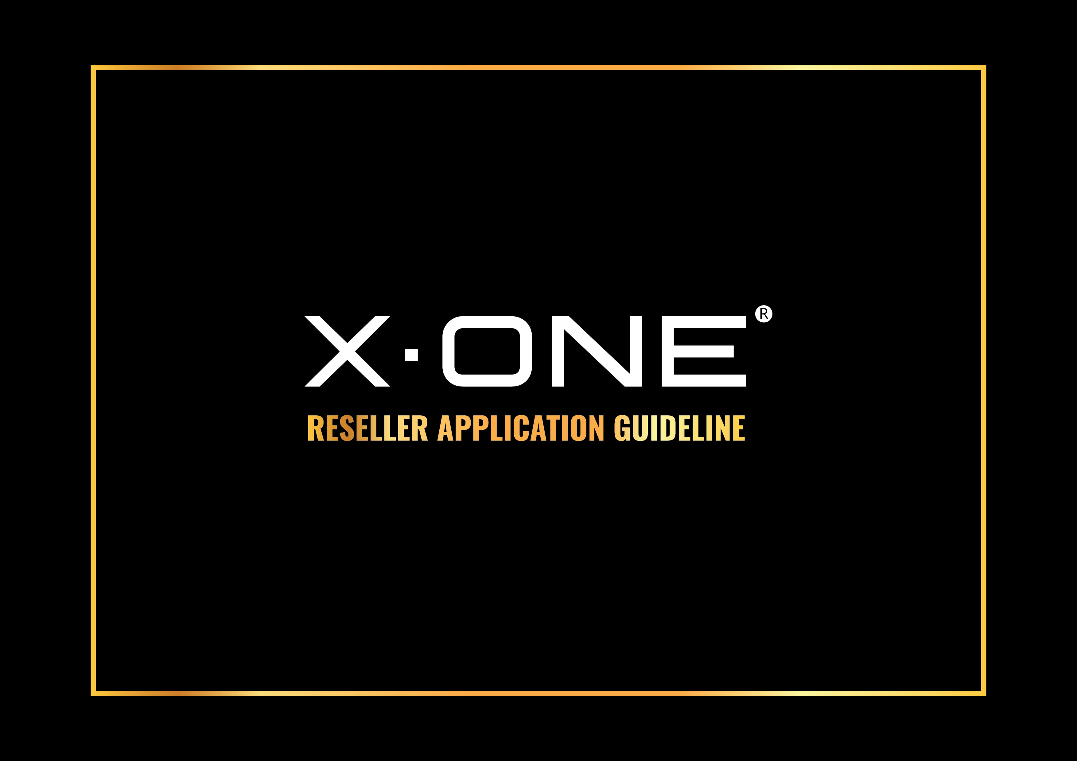 XONE Reseller Guideline TC 01