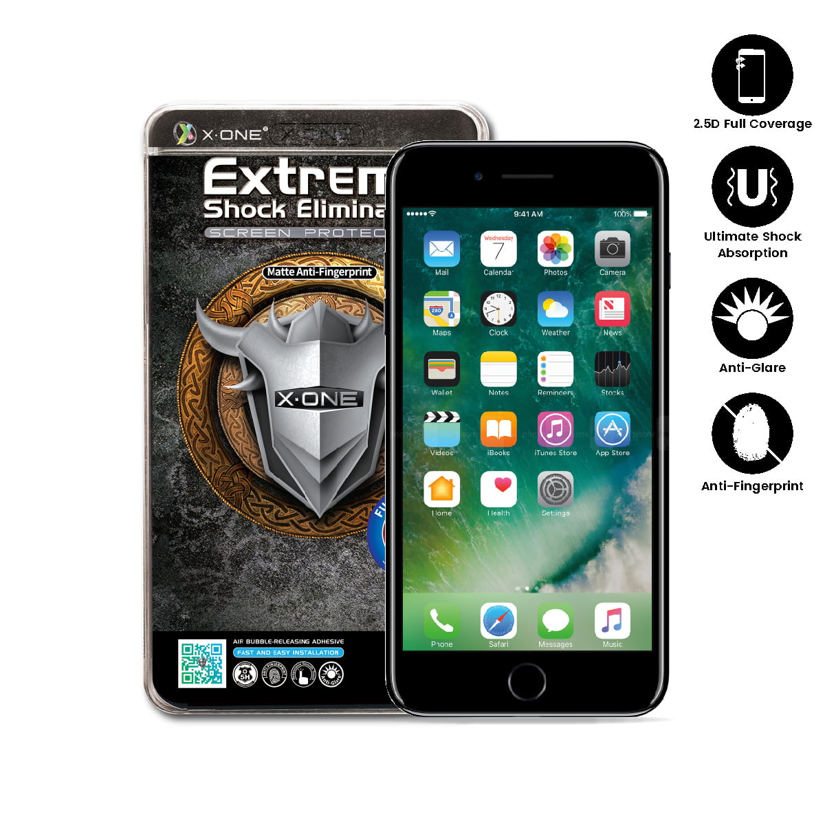 Extreme Matte Series 2.5D iPhone 7 1