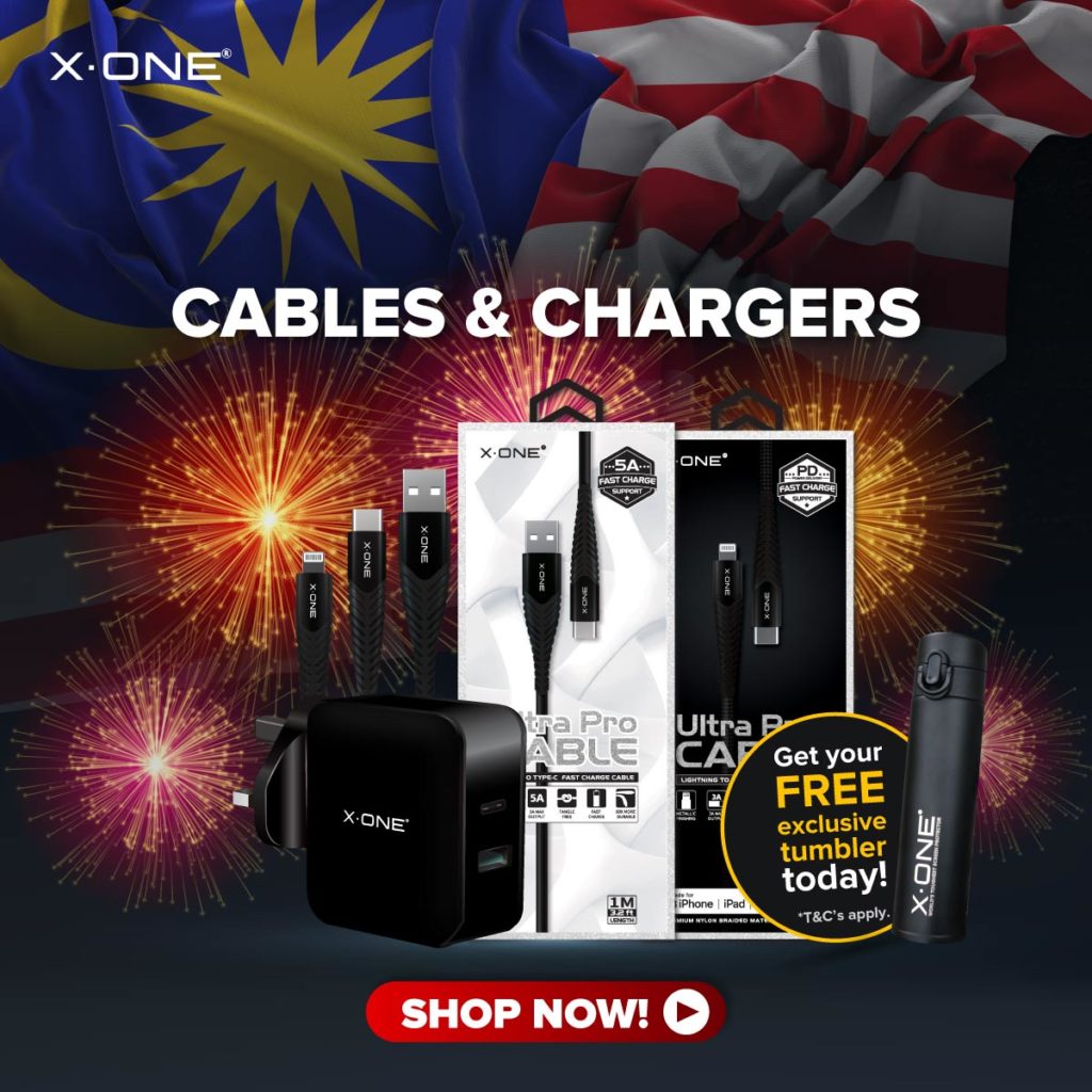 XOne Merdeka Campaign 2020 Sub Graphics 1200x1200 Cables and Chargers