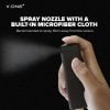 WEB XONE ASIA Vaporiser Screen Cleaner 1200x1200px Spray Nozzle With A Built In Microfiber Cloth