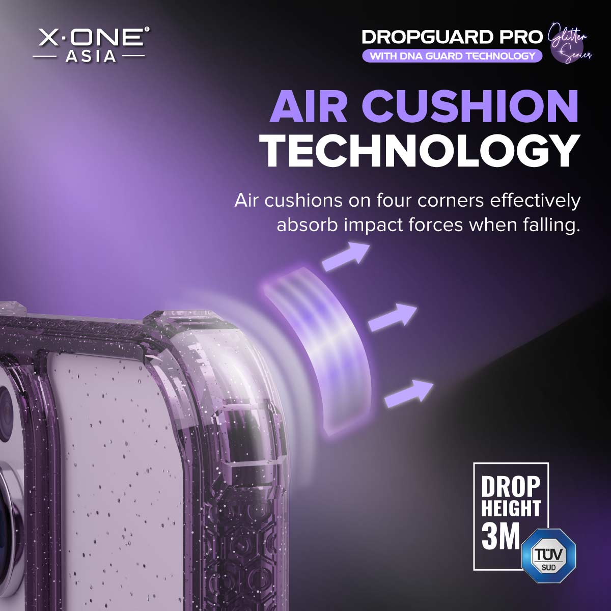 XONE Dropguard Pro Glitter Series