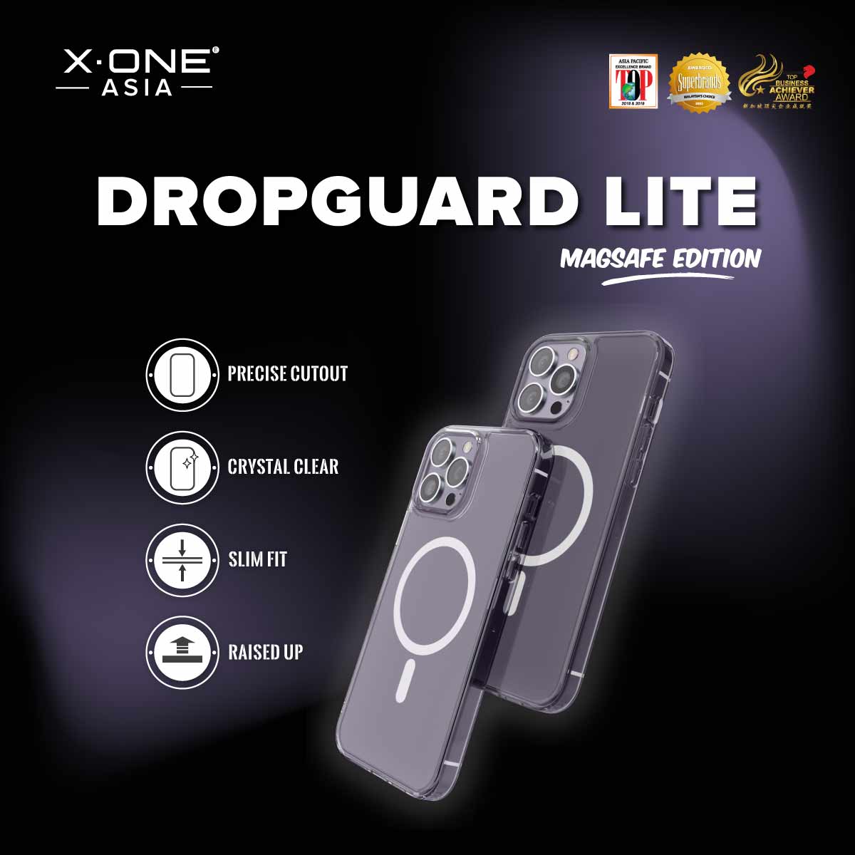 Dropguard Lite Magsafe Edition Purple iPhone 14 1