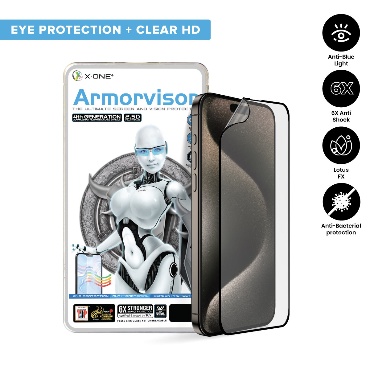 Armorvisor 2.5D iPhone 15 Pro 1