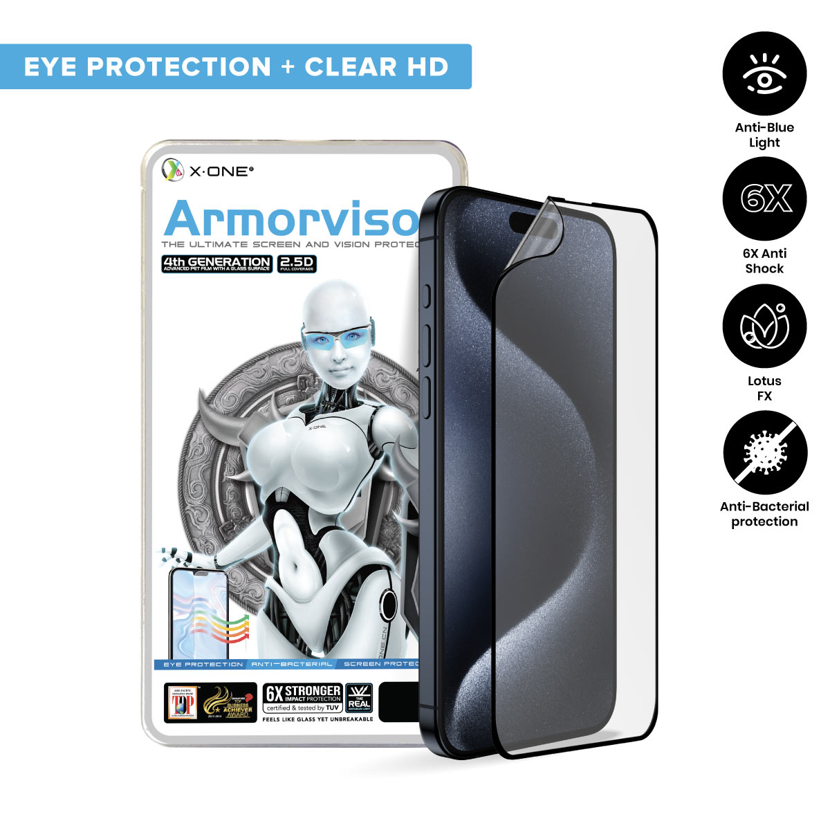 Armorvisor 2.5D iPhone 15 Pro Max 1